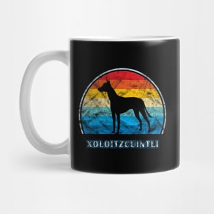 Xoloitzcuintli Vintage Design Dog Mug